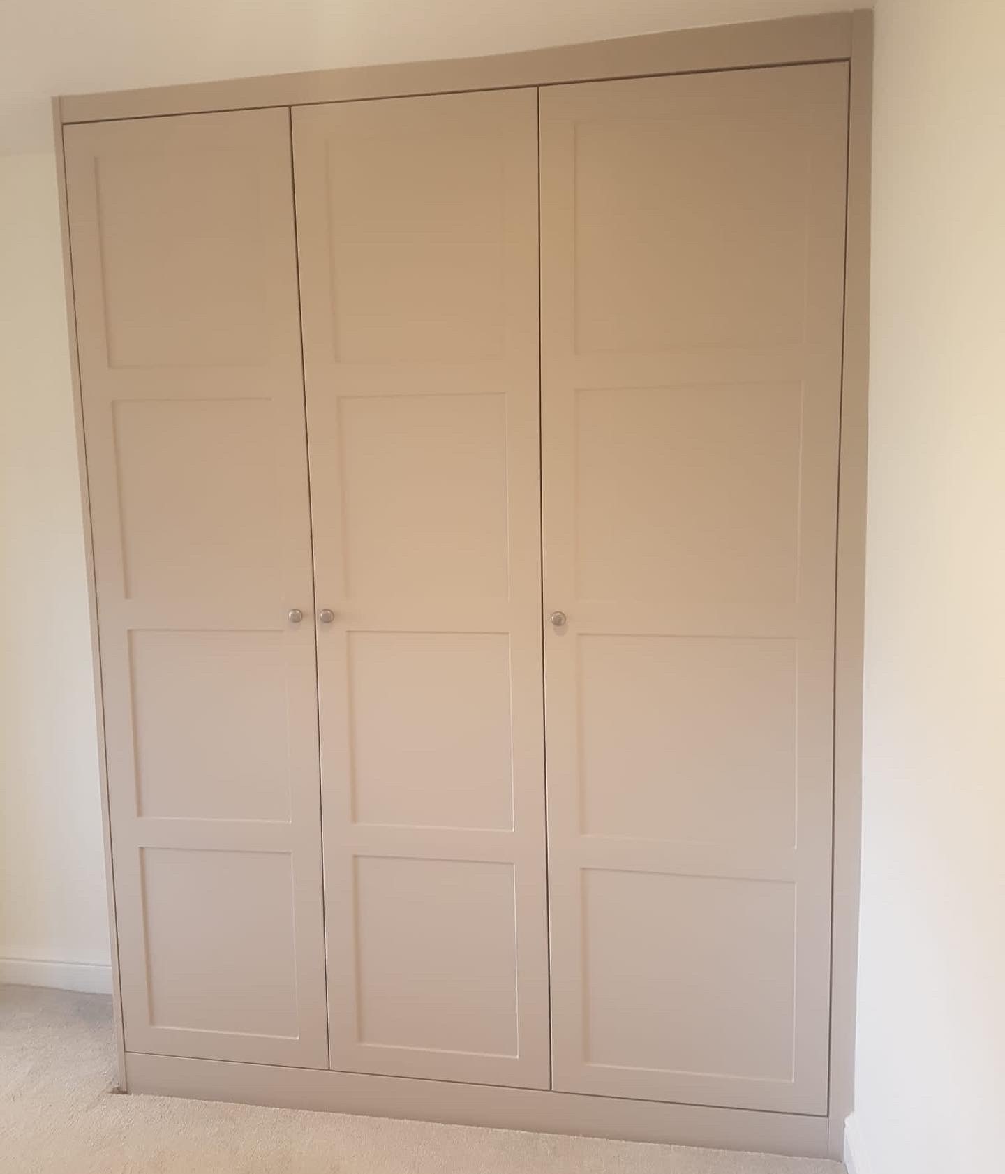 4 Panel shaker bedroom wardrobe